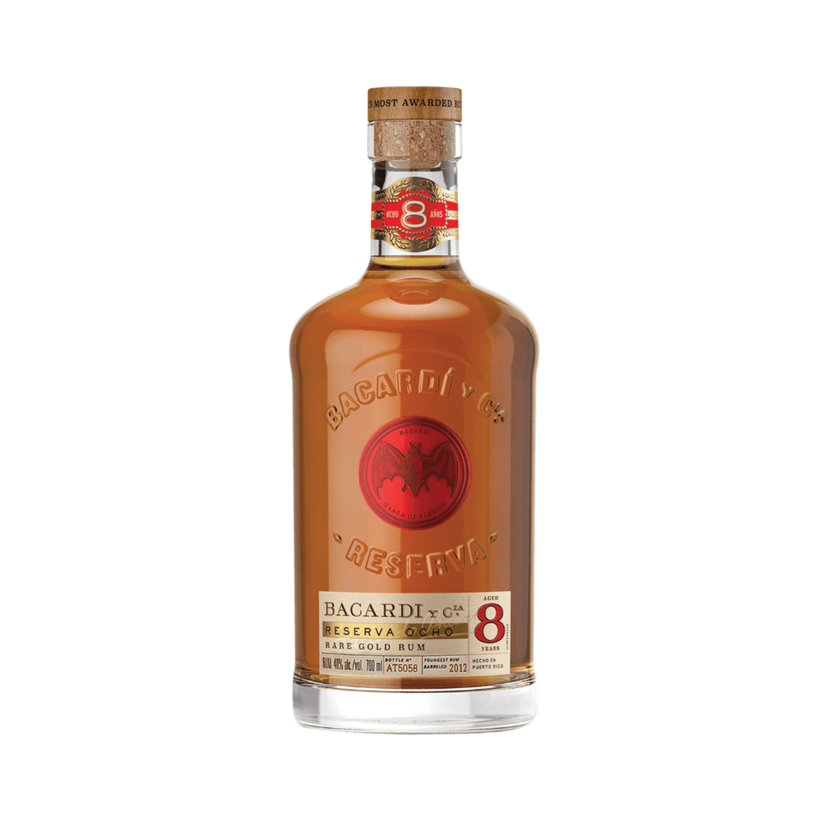 Bacardi 8 Year Rum, 1L for alcohol delivery in Nassau, Bahamas from Total Booze
