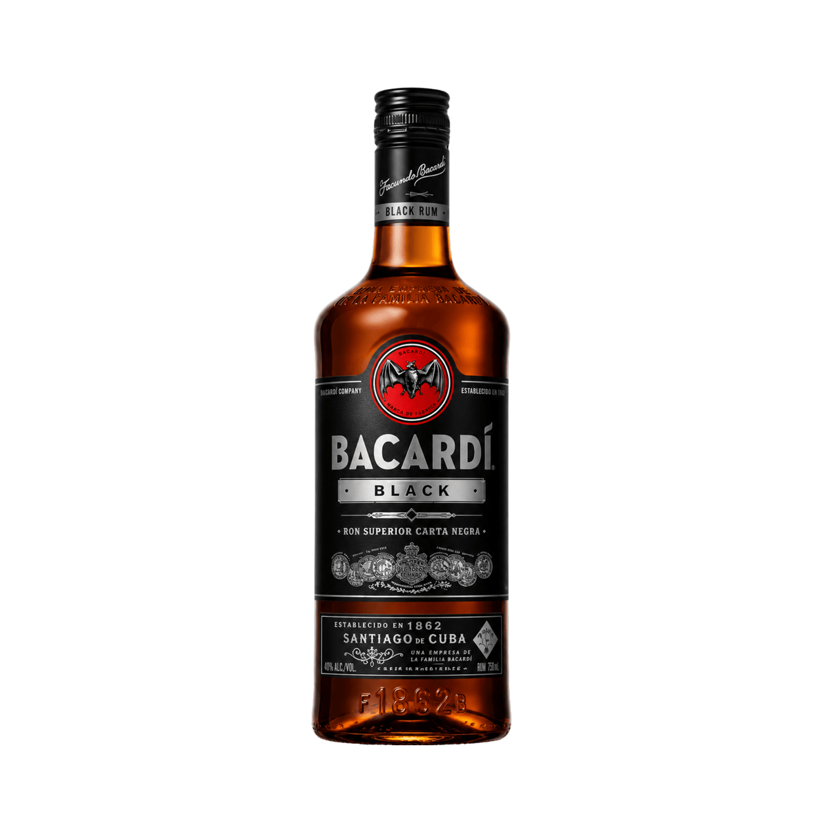 Bacardi Black Rum, 1L for alcohol delivery in Nassau, Bahamas from Total Booze
