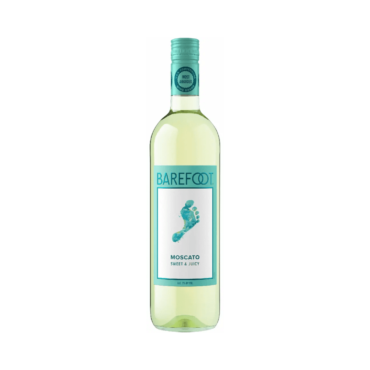 Barefoot Moscato White, 750ml - Total Booze