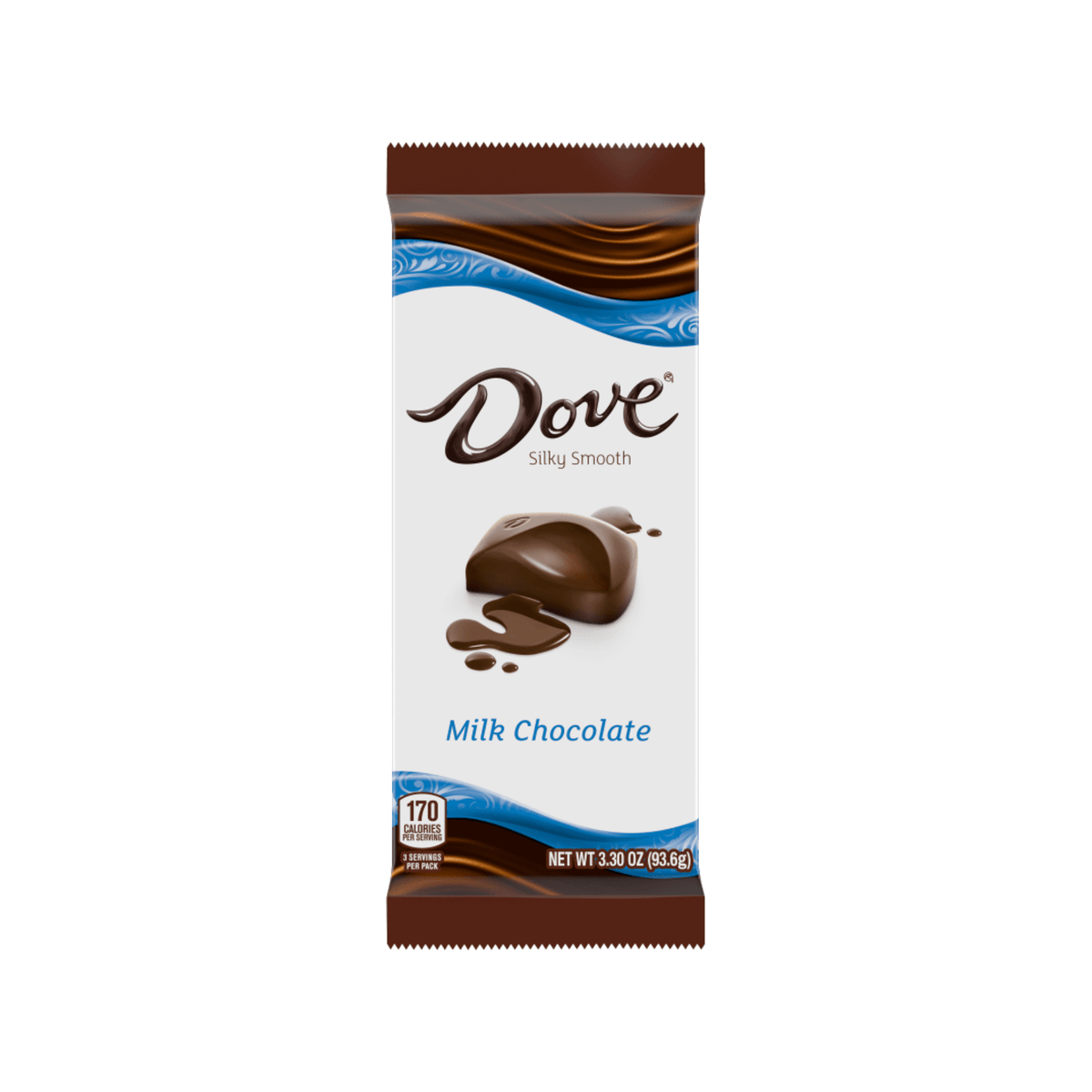 Dove Milk Chocolate Tablet Bar, 3.3oz for delivery in Nassau, Bahamas from Total Booze