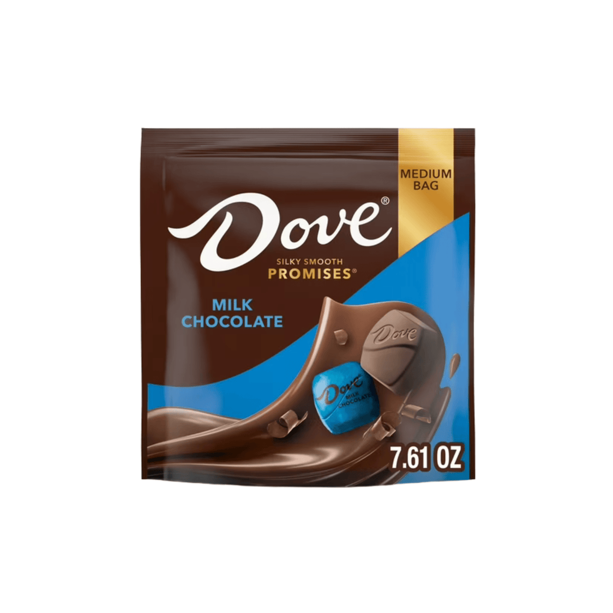 Dove Promises Milk Chocolate Pouch, 7.61oz for delivery in Nassau, Bahamas from Total Booze