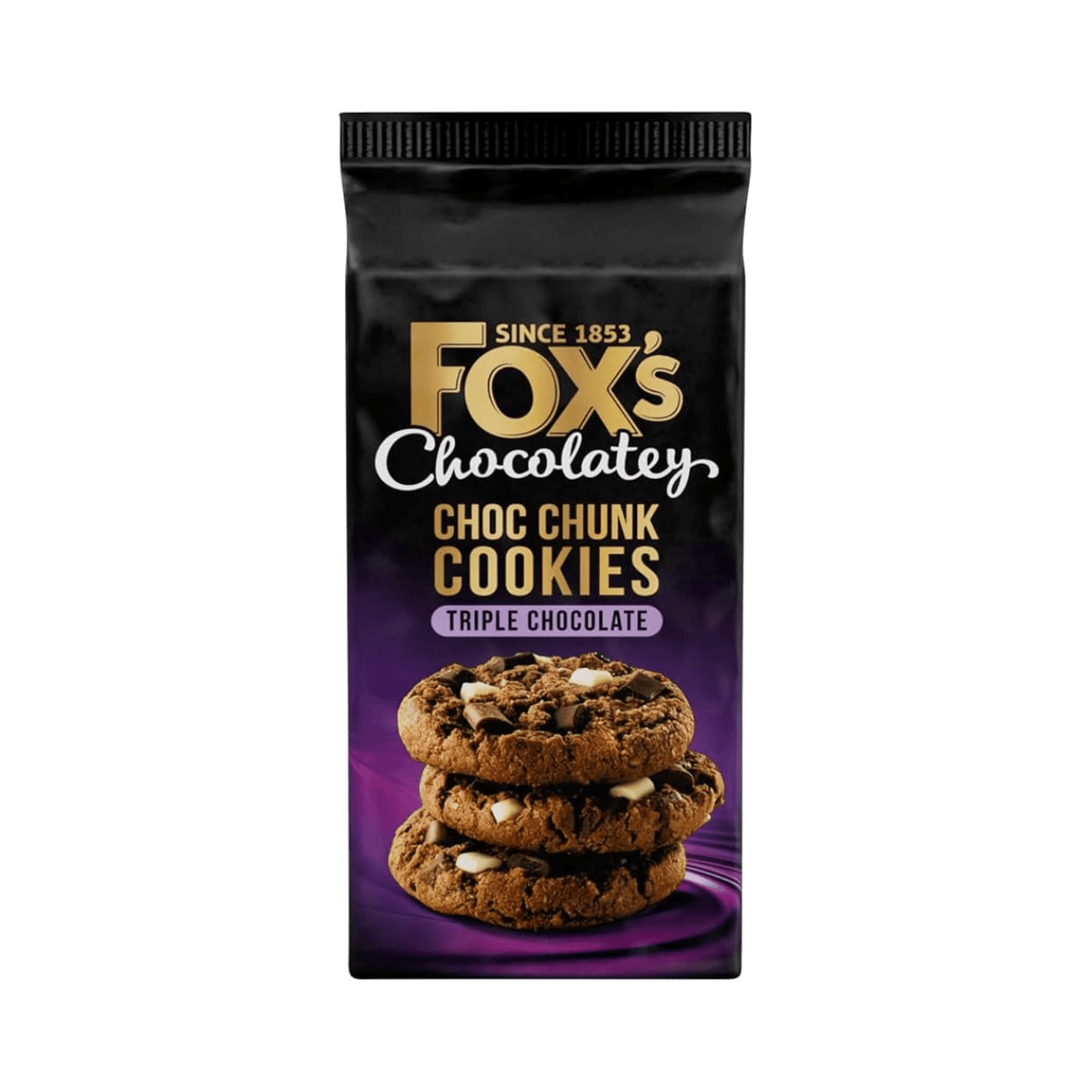 Foxs Triple Chocolate Cookies, 180g for delivery in Nassau, Bahamas from Total Booze
