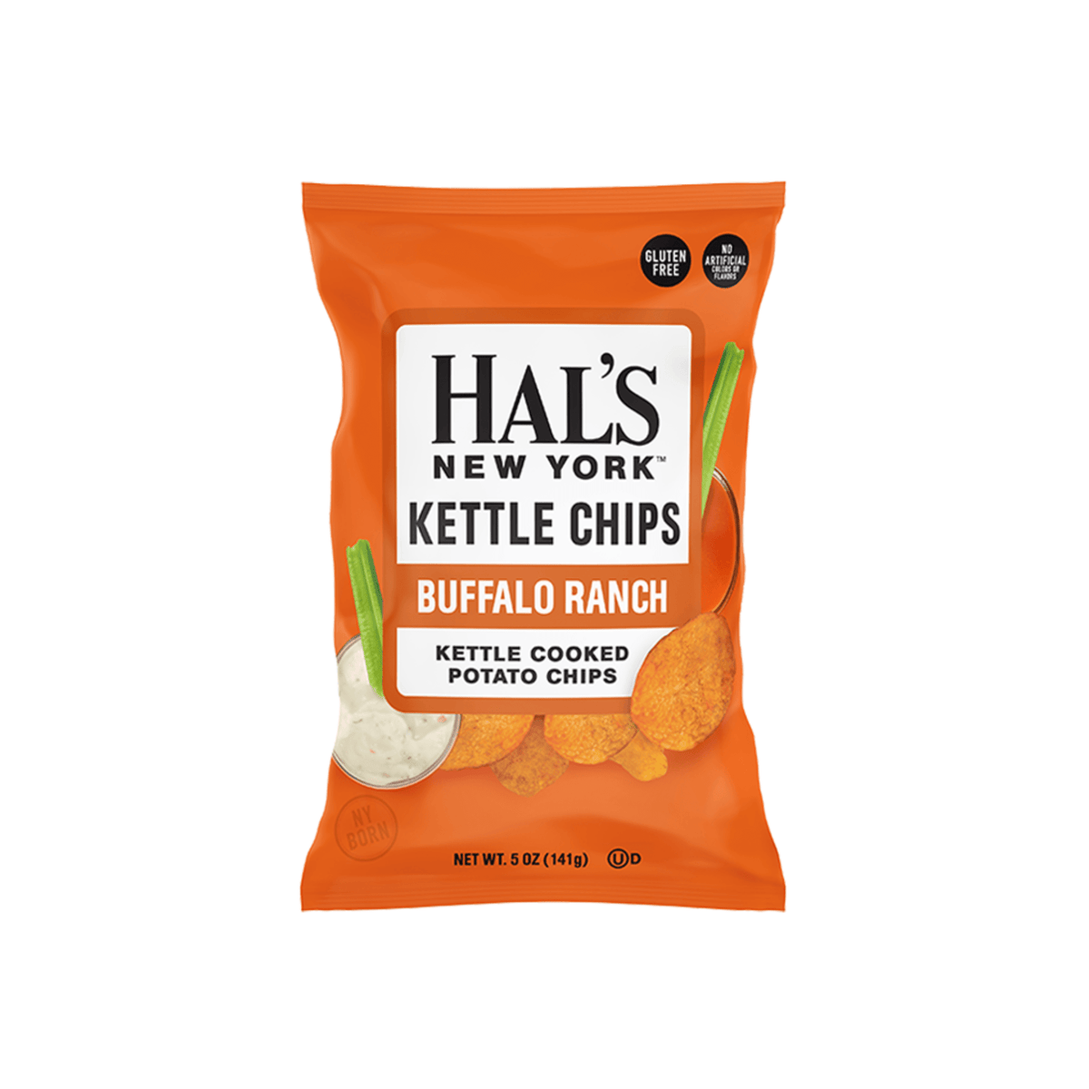 Hals New York Buffalo Ranch Potato Chips, 2oz for delivery in Nassau, Bahamas from Total Booze