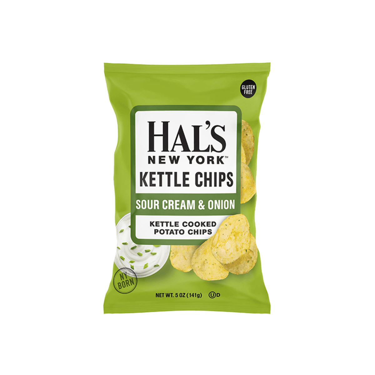 Hals New York Sour Cream & Onion Potato Chips, 2oz for delivery in Nassau, Bahamas from Total Booze
