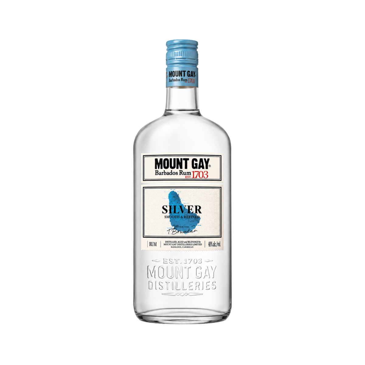 Mount Gay Pure Silver Rum, 1L Bottle for alcohol delivery in Nassau, Bahamas from Total Booze