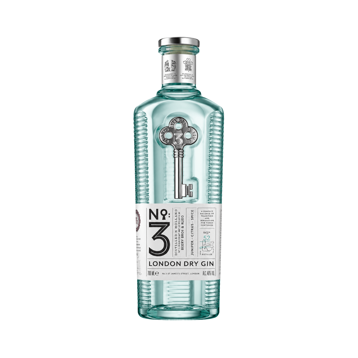 No. 3 Gin, 750ml - Total Booze