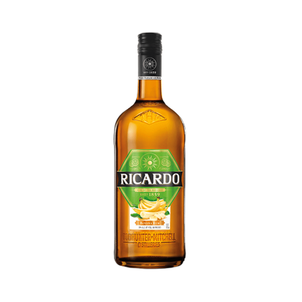 Ron Ricardo Banana Rum, 1L - Total Booze