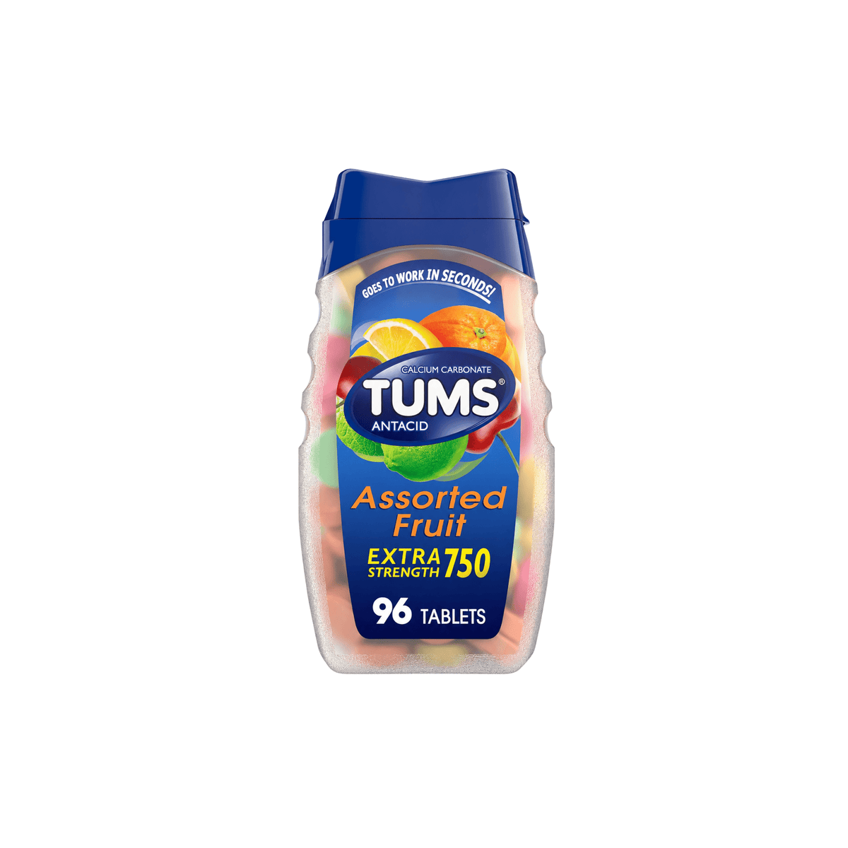 Tums Antacid Tablets for Stomach Relief, 96ct for delivery in Nassau, Bahamas from Total Booze