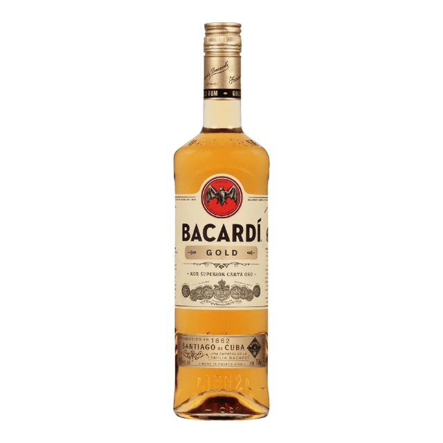 Bacardi Gold Rum, 1L - Total Booze