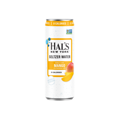 Hals Mango Seltzer Water, 12oz for delivery in Nassau, Bahamas from Total Booze