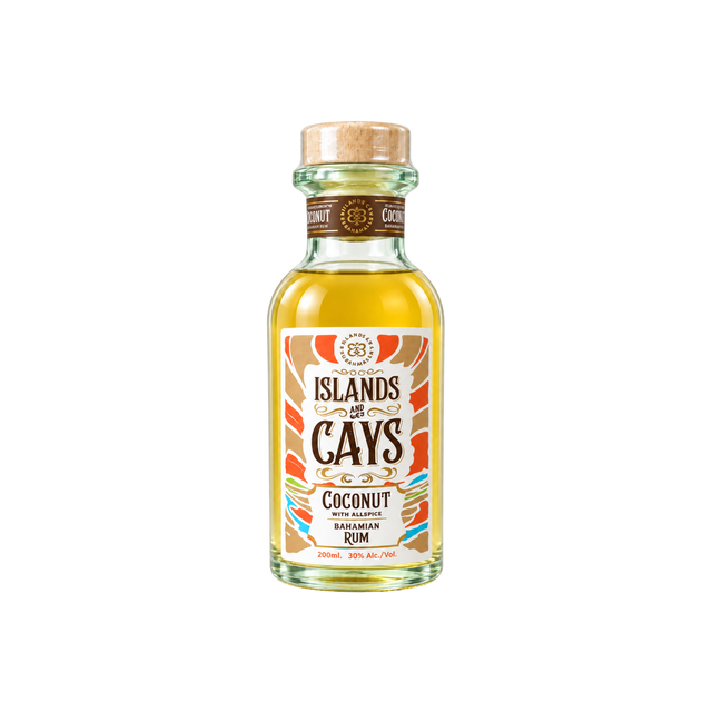 Island & Cays Coconut Rum, 200ml for alcohol delivery in Nassau, Bahamas from Total Booze