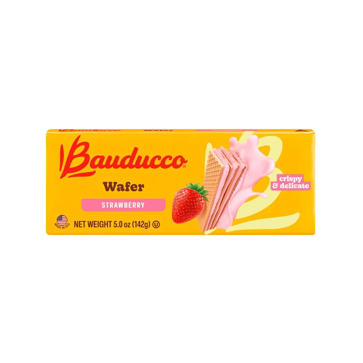 Bauducco Strawberry Wafers, 5oz - Total Booze