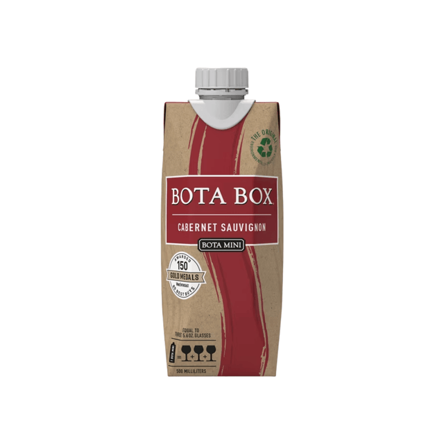 Bota Box Cabernet Sauvignon, 500ML - Total Booze