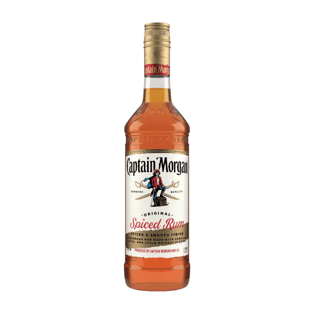 Captain Morgan Spiced Rum, 1L - Total Booze