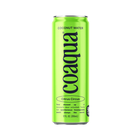 Coaqua Citrus Circus Coconut Water, 12oz - Total Booze