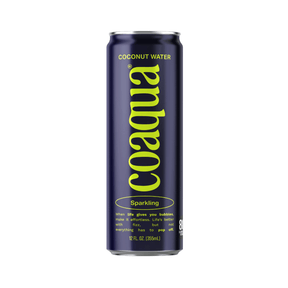 Coaqua Sparkling Coconut Water, 12oz - Total Booze