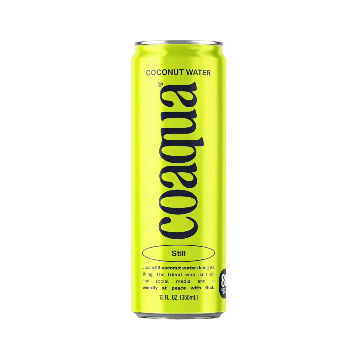 Coaqua Still Coconut Water, 12oz - Total Booze