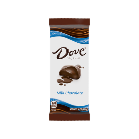 Dove Milk Chocolate Tablet Bar, 3.3oz - Total Booze