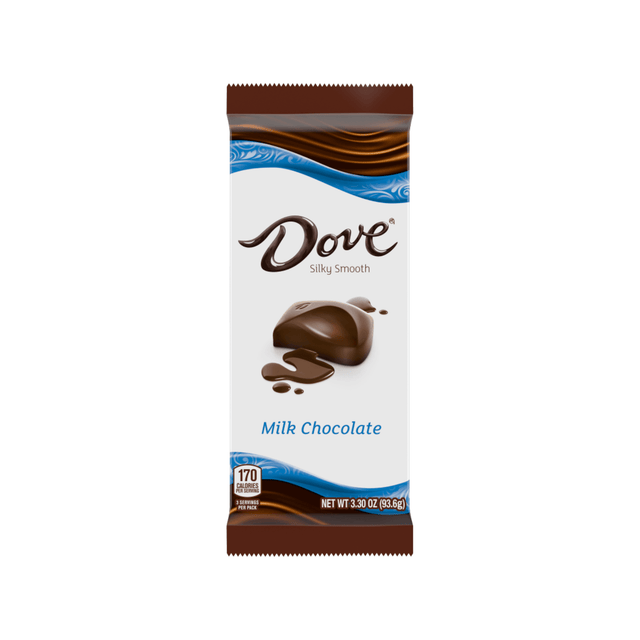 Dove Milk Chocolate Tablet Bar, 3.3oz - Total Booze