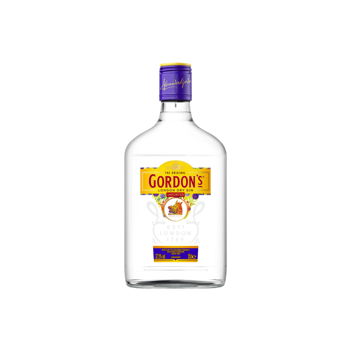 Gordons London Dry Gin, 350ml - Total Booze