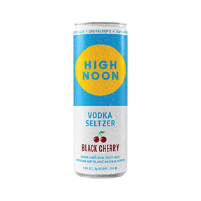 High Noon Black Cherry Vodka Hard Seltzer, 12oz - Total Booze