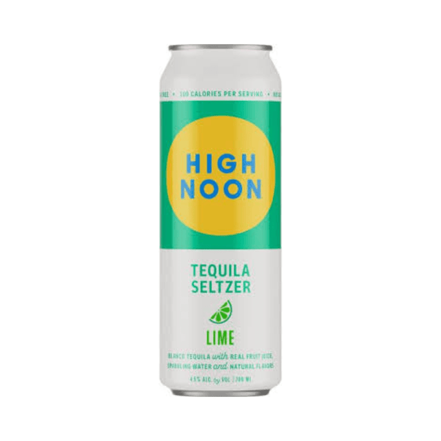 High Noon Lime Tequila Hard Seltzer, 12oz - Total Booze