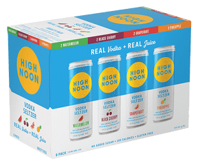 High Noon Vodka Seltzer Variety 8 - Pack, 355 ml - Total Booze