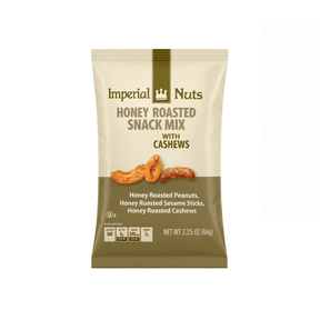 Imperial Nuts Honey Cashew, 2.25oz - Total Booze