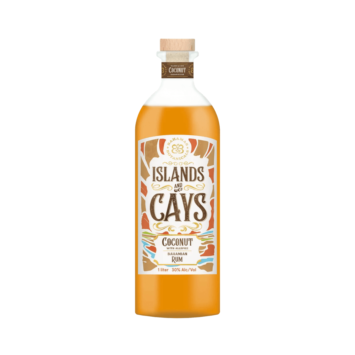 Island & Cays Coconut Rum, 1L - Total Booze