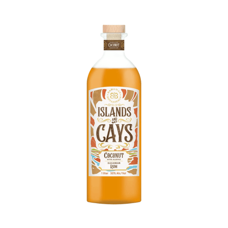 Island & Cays Coconut Rum, 1L - Total Booze
