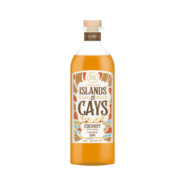 Island & Cays Coconut Rum, 1L - Total Booze