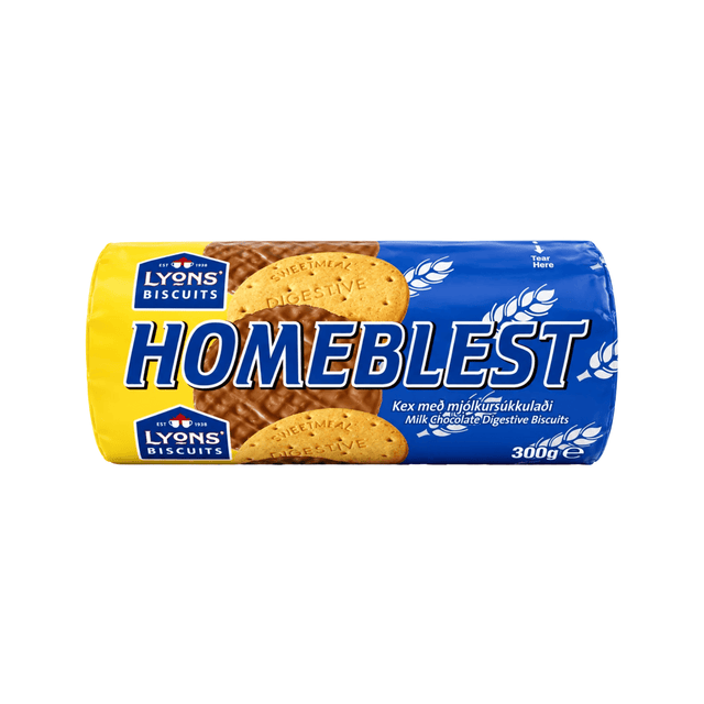 Lyons Homeblest Milk Chocolate Digestives, 300g - Total Booze