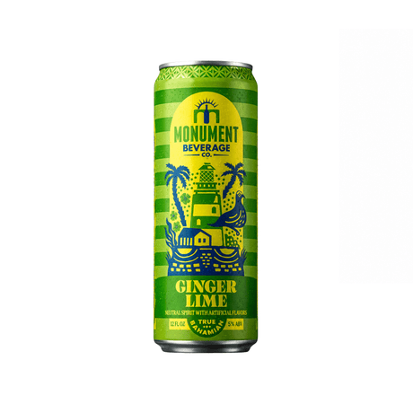 Monument Ginger Lime, 12oz - Total Booze