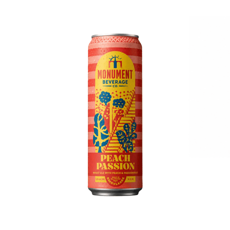 Monument Peach Passion, 12oz - Total Booze
