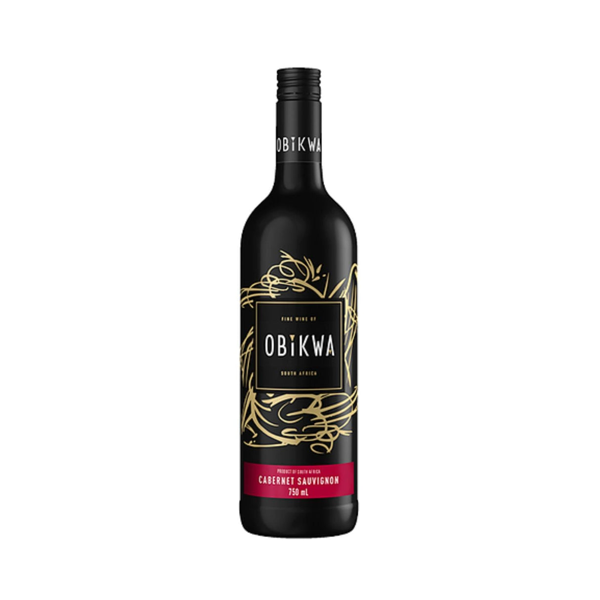 Obikwa Cabernet Sauvignon, 750ml - Total Booze