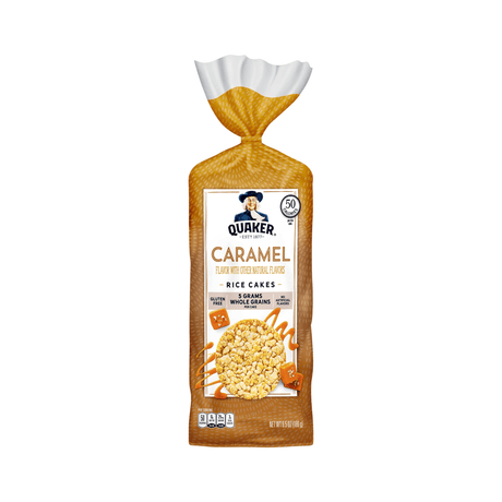 Quaker Corn Cakes Caramel, 6.5oz - Total Booze