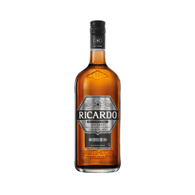 Ron Ricardo Dark Rum, 1L - Total Booze