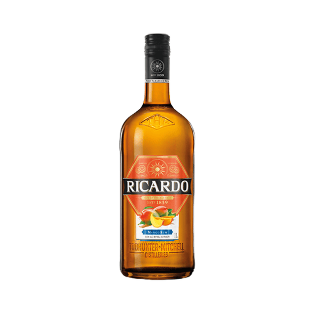Ron Ricardo Mango Rum, 1L - Total Booze