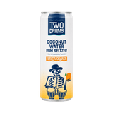 Two Drums Coconut Water Rum Seltzer Florida Orange, 12oz - Total Booze