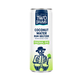 Two Drums Coconut Water Rum Seltzer Original Lime, 12oz - Total Booze