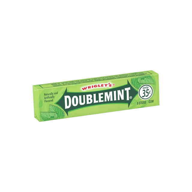 Wrigley Doublemint Gum, 5pk - Total Booze